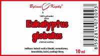 Eukalyptus globulus  - 100% přírodní silice (10 ml) - esenciální (éterický) olej