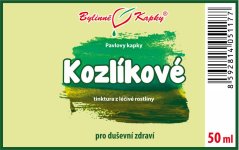 Kozlík - kozlíkové bylinné kapky (tinktura) 50 ml - doplněk stravy