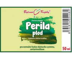 Perila plod- bylinné kapky (tinktura) 50 ml - doplněk stravy