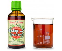 O-stop "I" - játra - bylinné kapky (tinktura) 50 ml - doplněk stravy