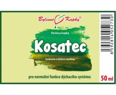 Kosatec - bylinné kapky (tinktura) 50 ml - doplněk stravy