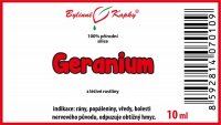 Geranium - 100% přírodní silice (10 ml) - esenciální (éterický) olej