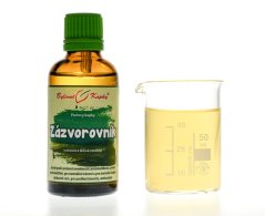 Zázvorovník (zázvor) - bylinné kapky (tinktura) 50 ml - doplněk stravy