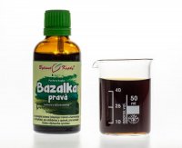 Bazalka pravá - bylinné kapky (tinktura) 50 ml - doplněk stravy