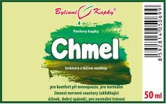 Chmel - bylinné kapky (tinktura) 50 ml - doplněk stravy