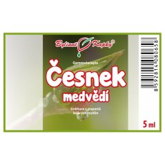 Česnek medvědí pupeny - gemmoterapie (tinktura z pupenů) 5 ml