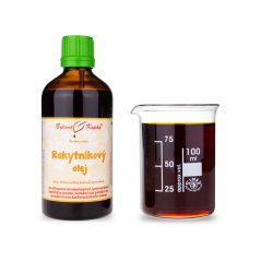 Rakytníkový olej 100 ml - přírodní za studena lisovaný - přírodní beta karoten Rakytníkový olej 100 ml - přírodní za studena lisovaný - přírodní beta karoten