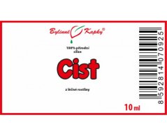 Cist - 100 % přírodní silice - esenciální (éterický) olej 10 ml