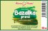 Bazalka pravá - bylinné kapky (tinktura) 50 ml - doplněk stravy