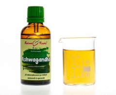 Ashwagandhá (ašvaganda - vitánie) - bylinné kapky (tinktura) 50 ml - doplněk stravy