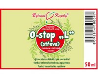 O-stop "L" - střeva - bylinné kapky (tinktura) 50 ml - doplněk stravy