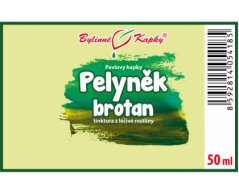 Pelyněk brotan - bylinné kapky (tinktura) 50 ml - doplněk stravy