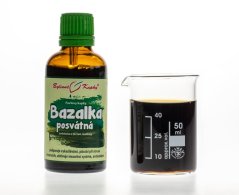 Bazalka posvátná (Tulsí) - bylinné kapky (tinktura) 50 ml - doplněk stravy