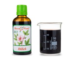Ibišek BIO - bylinné kapky (tinktura) - doplněk stravy  50 ml