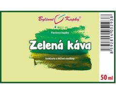Zelená káva - bylinné kapky (tinktura) 50 ml - doplněk stravy