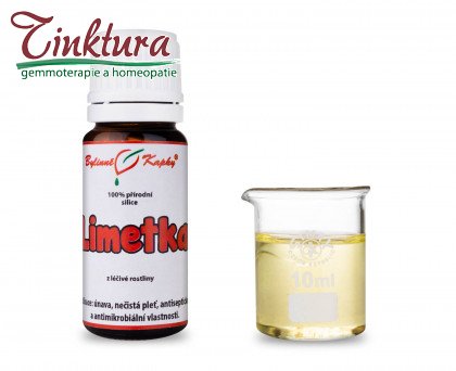 Limetka - 100% přírodní silice (10 ml) - esenciální (éterický) olej
