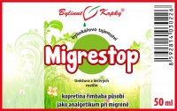 M-stop (Migrestop) - bylinné kapky (tinktura) - doplněk stravy 50 ml