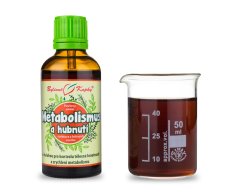 Metabolismus a hubnutí - bylinné kapky (tinktura) 50 ml - doplněk stravy