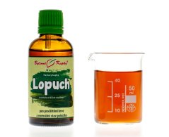 Lopuch kořen - bylinné kapky (tinktura) 50 ml - doplněk stravy