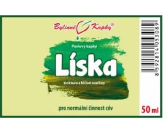 Líska - bylinné kapky (tinktura) 50 ml - doplněk stravy