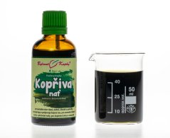 Kopřiva nať - bylinné kapky (tinktura) 50 ml - doplněk stravy