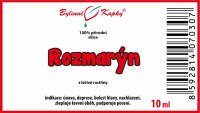 Rozmarýn - 100% přírodní silice (10 ml) - esenciální (éterický) olej