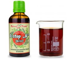 O-stop "R" - krev - bylinné kapky (tinktura) 50 ml - doplněk stravy