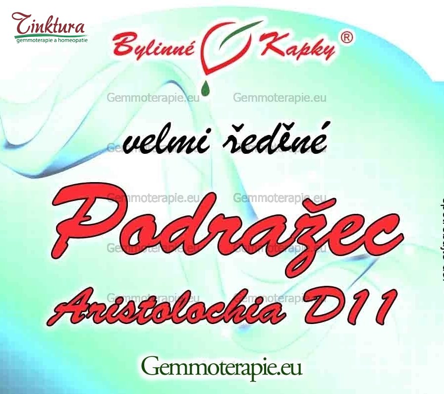 Podrazec Podražec D11 (Aristolochia) - bylinné kapky (tinktura) 20 ml ...