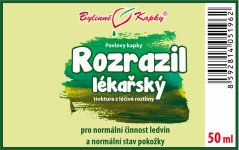 Rozrazil lékařský - bylinné kapky (tinktura) 50 ml - doplněk stravy