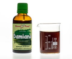 Damiana - bylinné kapky (tinktura) 50 ml - doplněk stravy
