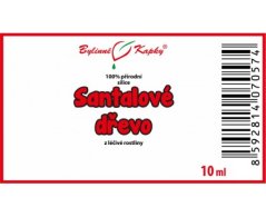 Santalové dřevo - 100% přírodní silice - esenciální (éterický) olej 10 mll