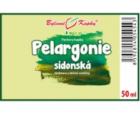 Pelargonie sidonská - bylinné kapky (tinktura) 50 ml - doplněk stravy