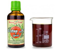 O-stop "A" - plíce - bylinné kapky (tinktura) 50 ml -doplněk stravy