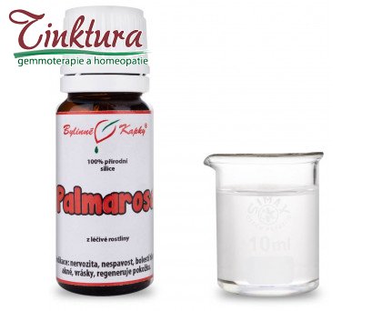 Palmarosa - 100% přírodní silice (10 ml) - esenciální (éterický) olej