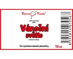 Vánoční světlo - 100 % přírodní silice - esenciální (éterický) olej 10 ml