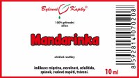 Mandarinka - 100% přírodní silice (10 ml) - esenciální (éterický) olej