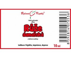 Růže damašská 100% přírodní silice - esenciální (éterický) olej 10 ml