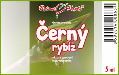 Černý rybíz - tinktura z pupenů 5 ml - gemmoterapie - doplněk stravy