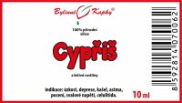 Cypriš - 100% přírodní silice (10 ml) - esenciální (éterický) olej