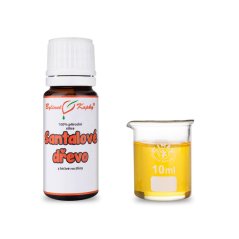 Santalové dřevo - 100% přírodní silice - esenciální (éterický) olej 10 ml