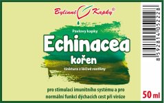 Echinacea (třapatka) kořen (bylinné kapky - tinktura) 50 ml - doplněk stravy