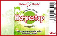 H-stop (Herpestop) - bylinné kapky (tinktura) - doplněk stravy 50 ml