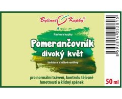 Pomerančovník divoký (hořký) květ - bylinné kapky (tinktura) 50 ml - doplněk stravy