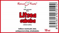 Litsea cubeba - 100% přírodní silice (10 ml) - esenciální (éterický) olej