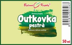 Outkovka pestrá - bylinné kapky (tinktura) 50 ml - doplněk stravy
