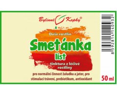 Smetánka (pampeliška) list - kapky Duše rostlin(tinktura) 50 ml - doplněk stravy