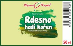 Rdesno hadí kořen - bylinné kapky (tinktura) 50 ml) - doplněk stravy