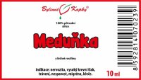 Meduňka - 100% přírodní silice (10 ml) - esenciální (éterický) olej