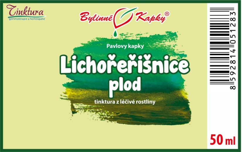 Lichořeřišnice plod - bylinné kapky (tinktura) 50 ml - doplněk stravy