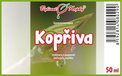 Kopřiva - tinktura z mladých výhonků (gemmoterapie) 50 ml - doplněk stravy